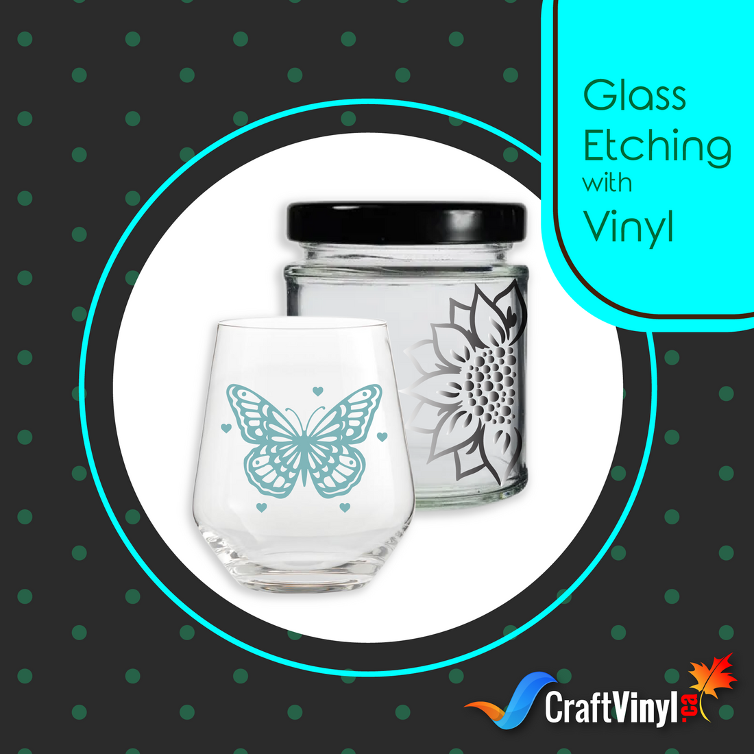 Glass Etching with Vinyl