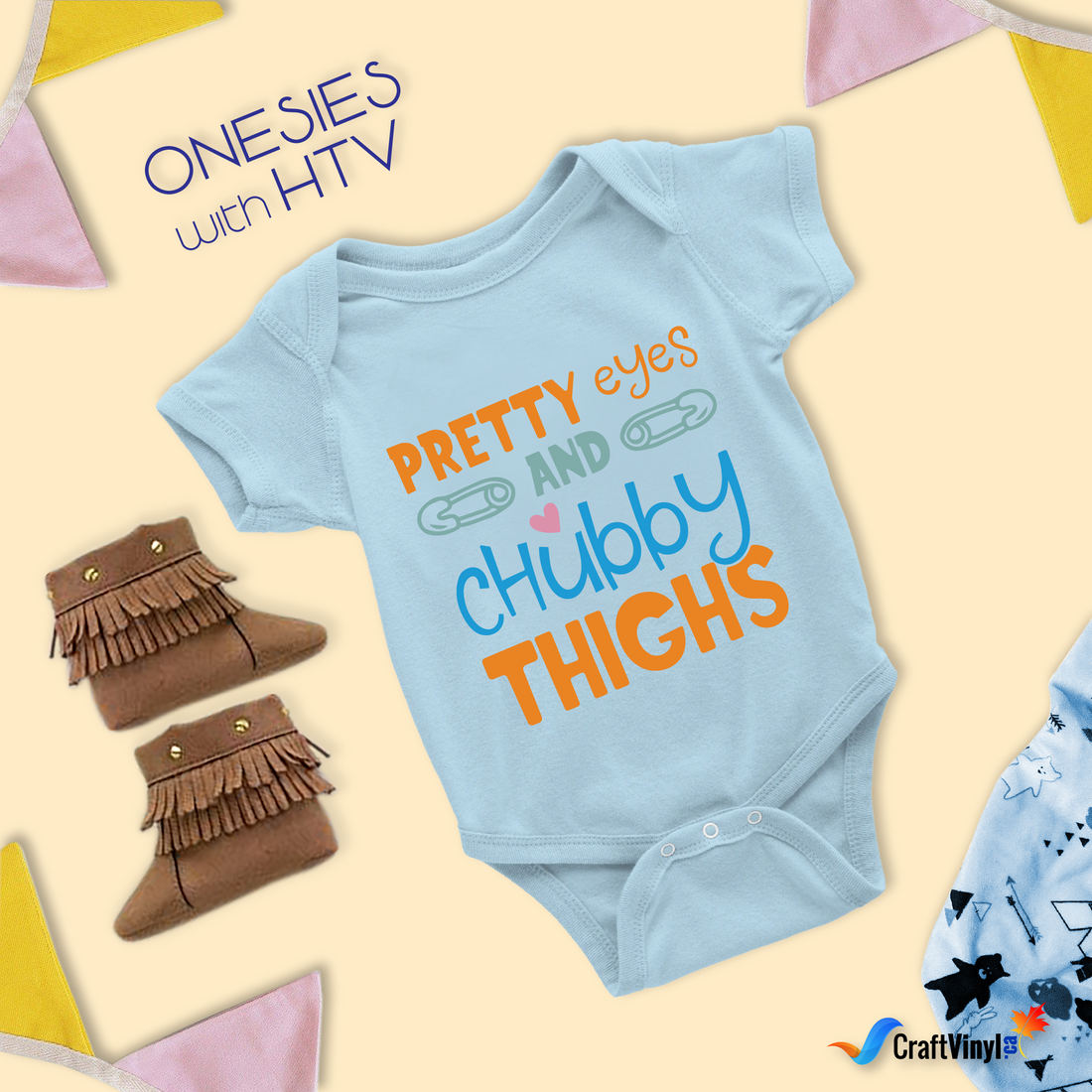Onesies with HTV