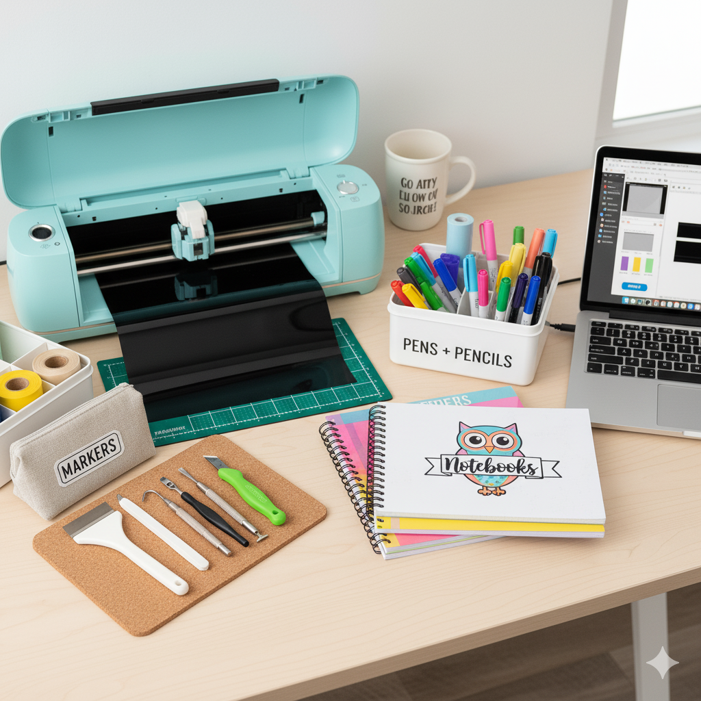 DIY Vinyl Decals for School Supplies: Organize with Style!