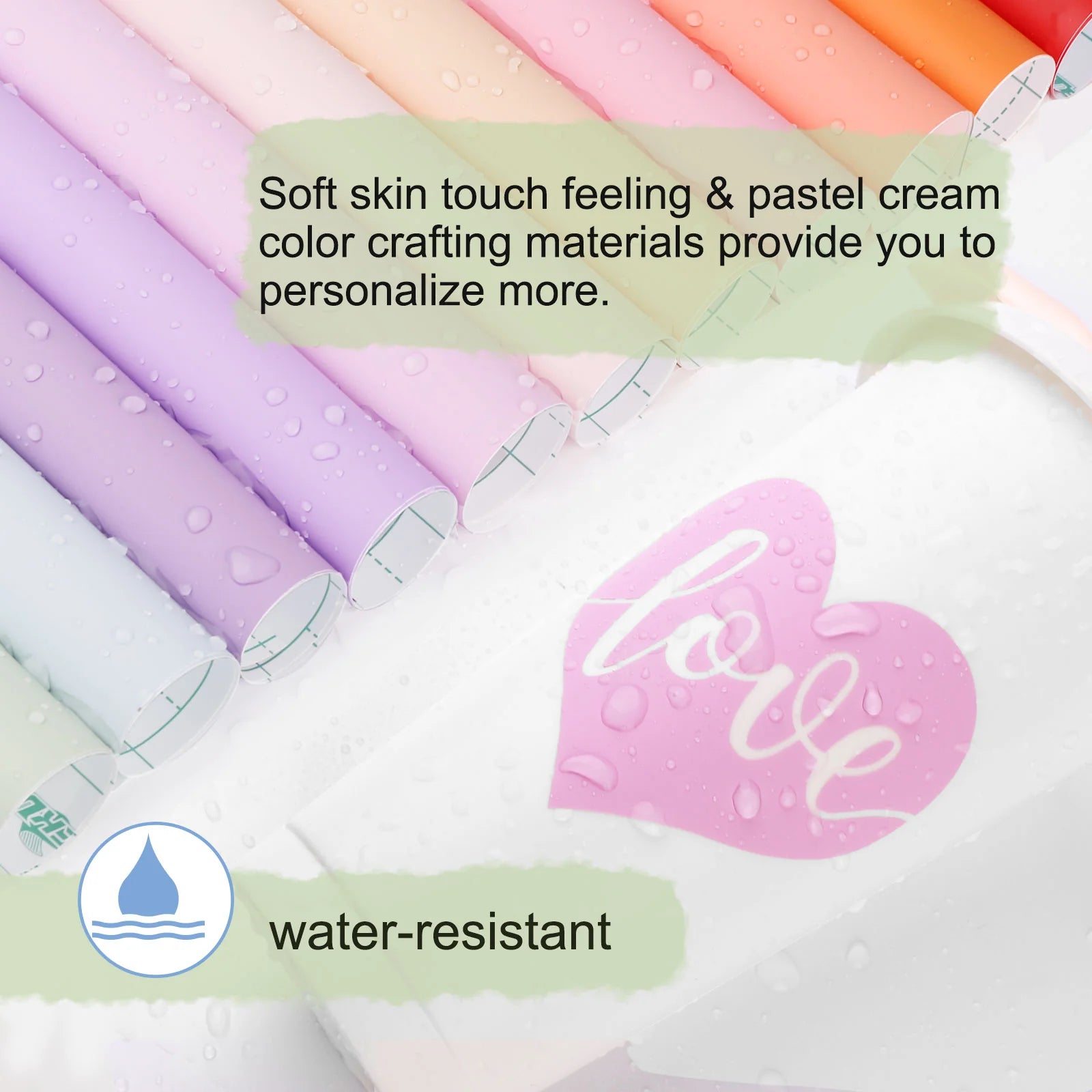 TeckWrap Matte Adhesive Vinyl - Coconut White | Ideal for Art Projects, Decals, and More! TeckWrap Matte Adhesive Vinyl - Coconut White | Ideal for Art Projects, Decals, and More!