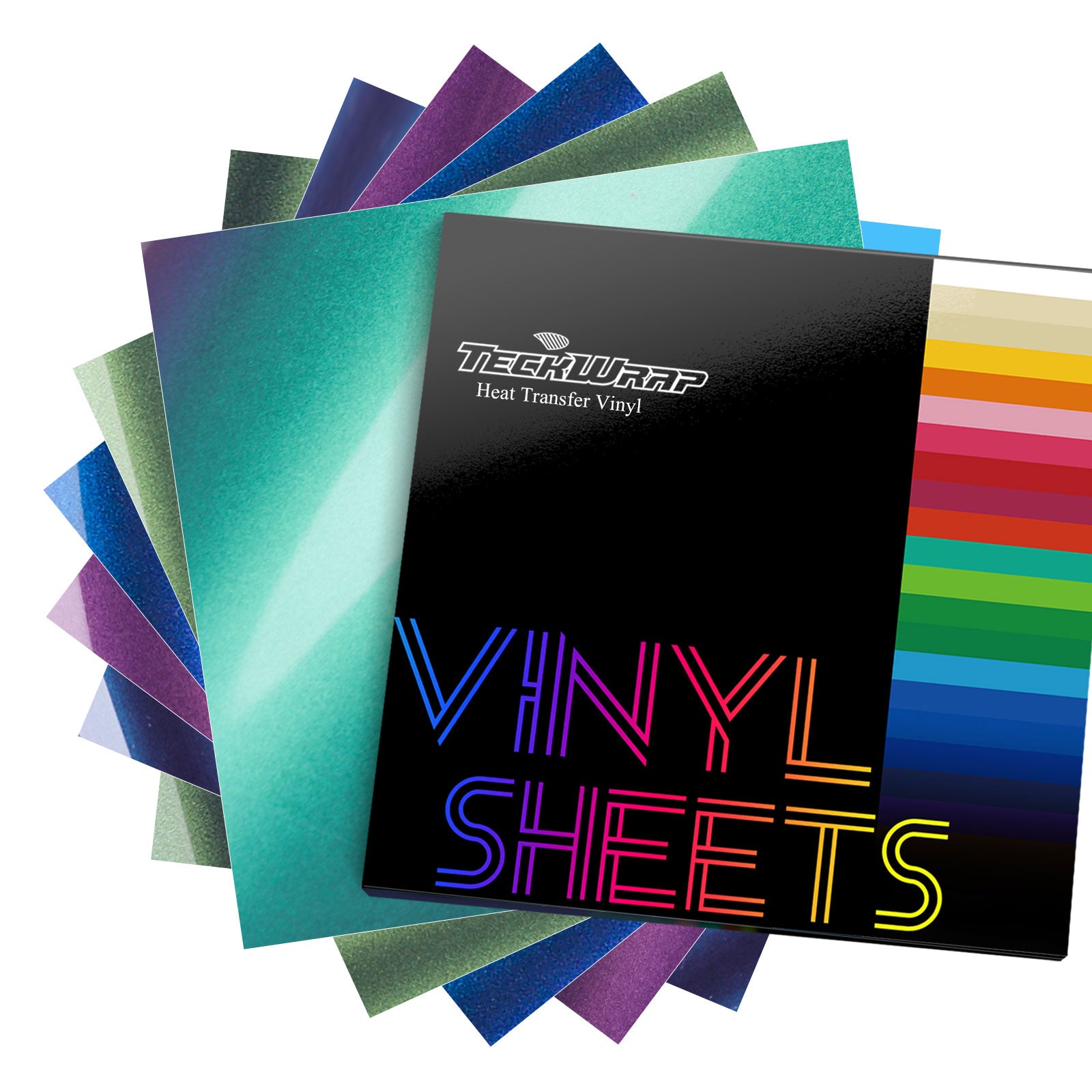 TeckWrap Chameleon HTV Sheets Pack( 6 PCS) TeckWrap Chameleon HTV Sheets Pack( 6 PCS)