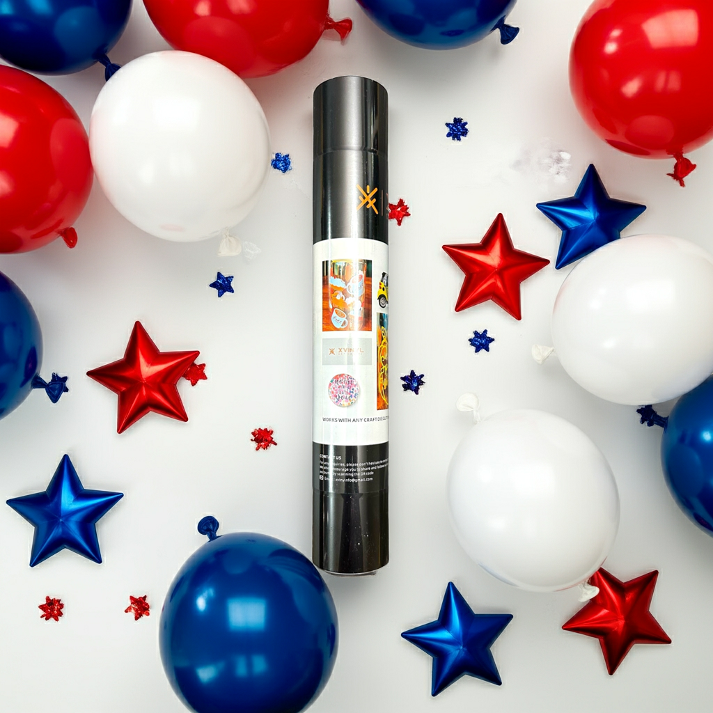 XVinyl Pro Black Gloss Permanent Adhesive Vinyl with PET Backing - Craft Vinyl using Cricut Silhouette Cameo for Signs Home Decoration Scrapbooking Diy Mug Sticker XVinyl Pro Black Gloss Permanent Adhesive Vinyl with PET Backing - Craft Vinyl using Cricut Silhouette Cameo for Signs Home Decoration Scrapbooking Diy Mug Sticker