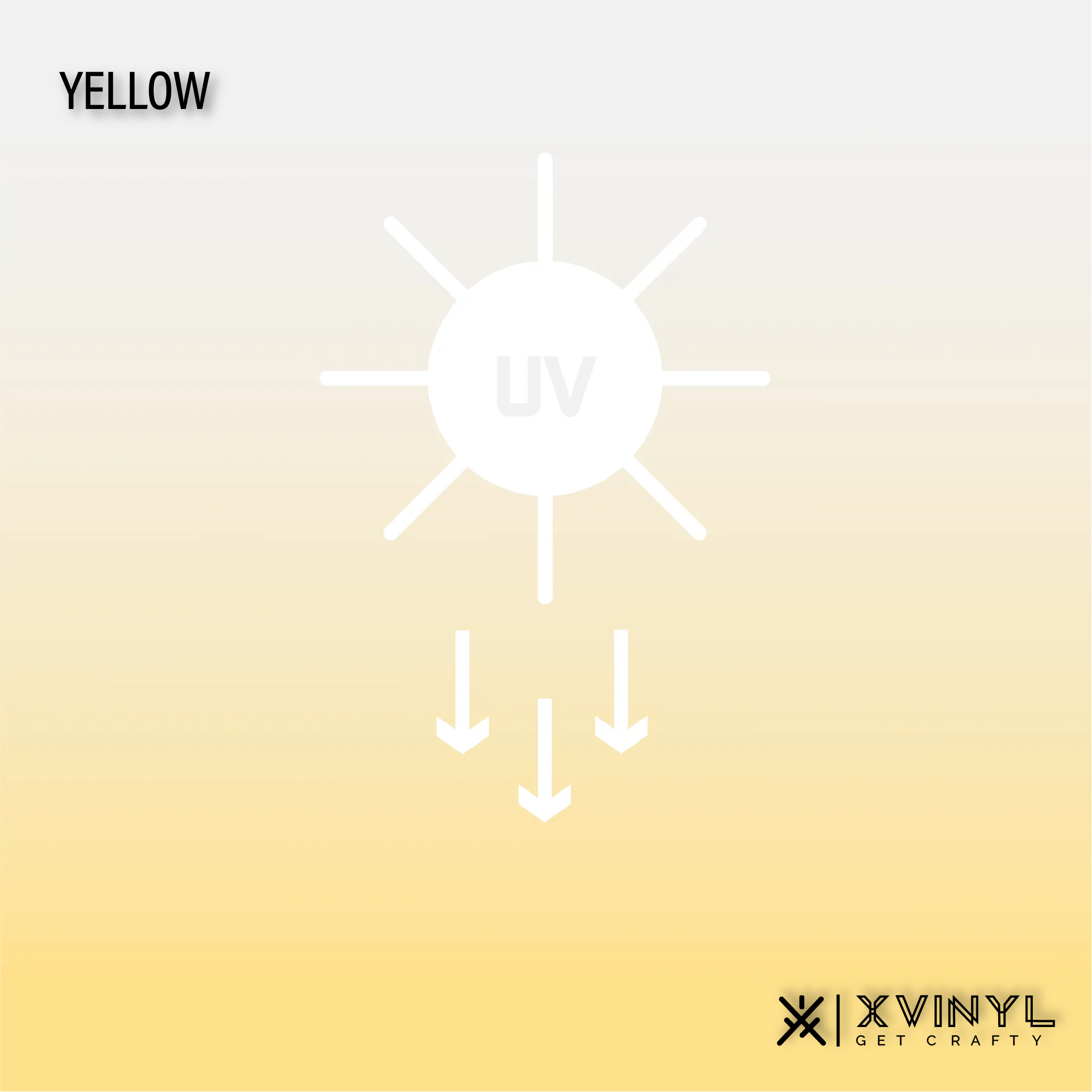 XVinyl Light Sensitive Heat Transfer Vinyl - Color-Changing Fun for Cotton, Polyester, Blends XVinyl Light Sensitive Heat Transfer Vinyl - Color-Changing Fun for Cotton, Polyester, Blends