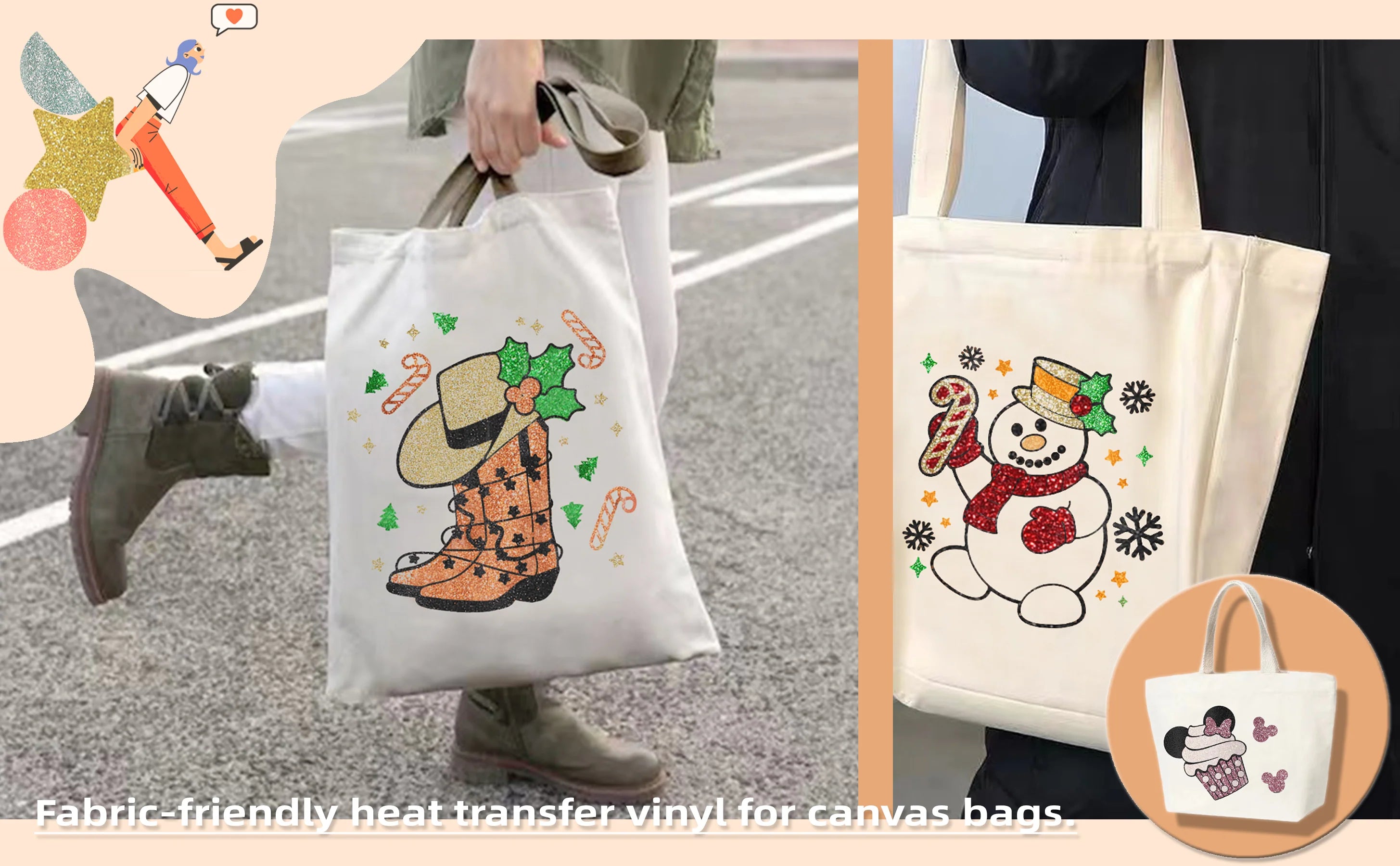 Teckwrap Glitter Heat Transfer Vinyl - Silver | Durable & Sparkling Designs for Tees, Hoodies, Hats, and More! Teckwrap Glitter Heat Transfer Vinyl - Silver | Durable & Sparkling Designs for Tees, Hoodies, Hats, and More!