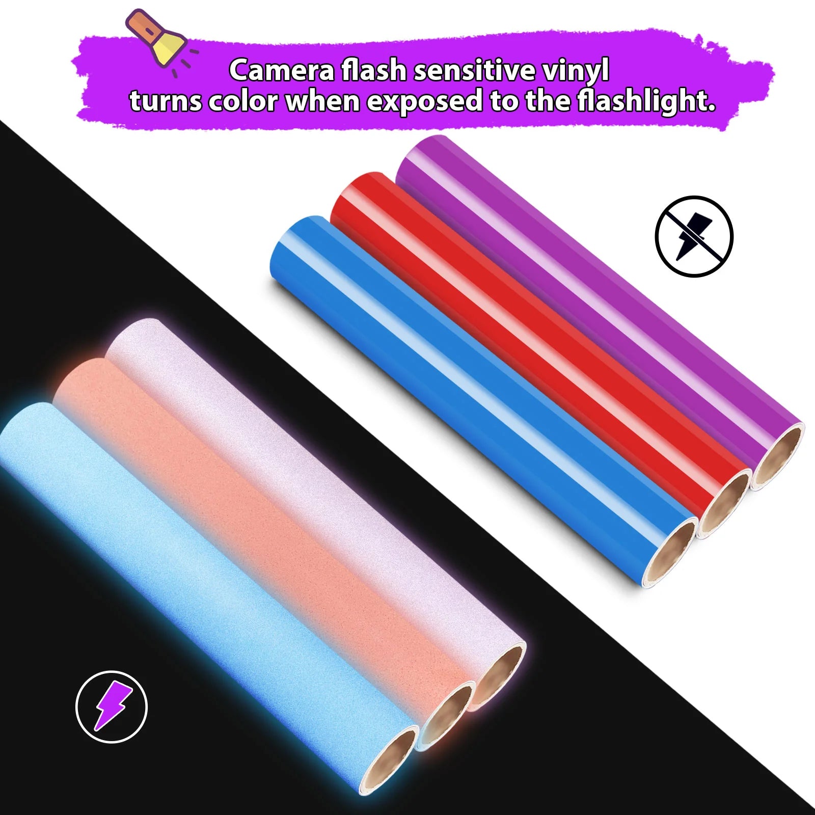 Teckwrap Reflective HTV- Neon Pink | Fashionable & Durable HTV for T-Shirts & Costumes Teckwrap Reflective HTV- Neon Pink | Fashionable & Durable HTV for T-Shirts & Costumes