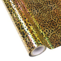 StarCraft Electra Foil - 12" x 25ft Holographic Leopard