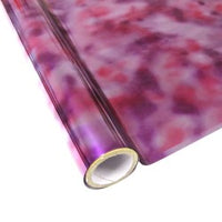 StarCraft Electra Foil - 12" x 25ft Tie Dye Purple