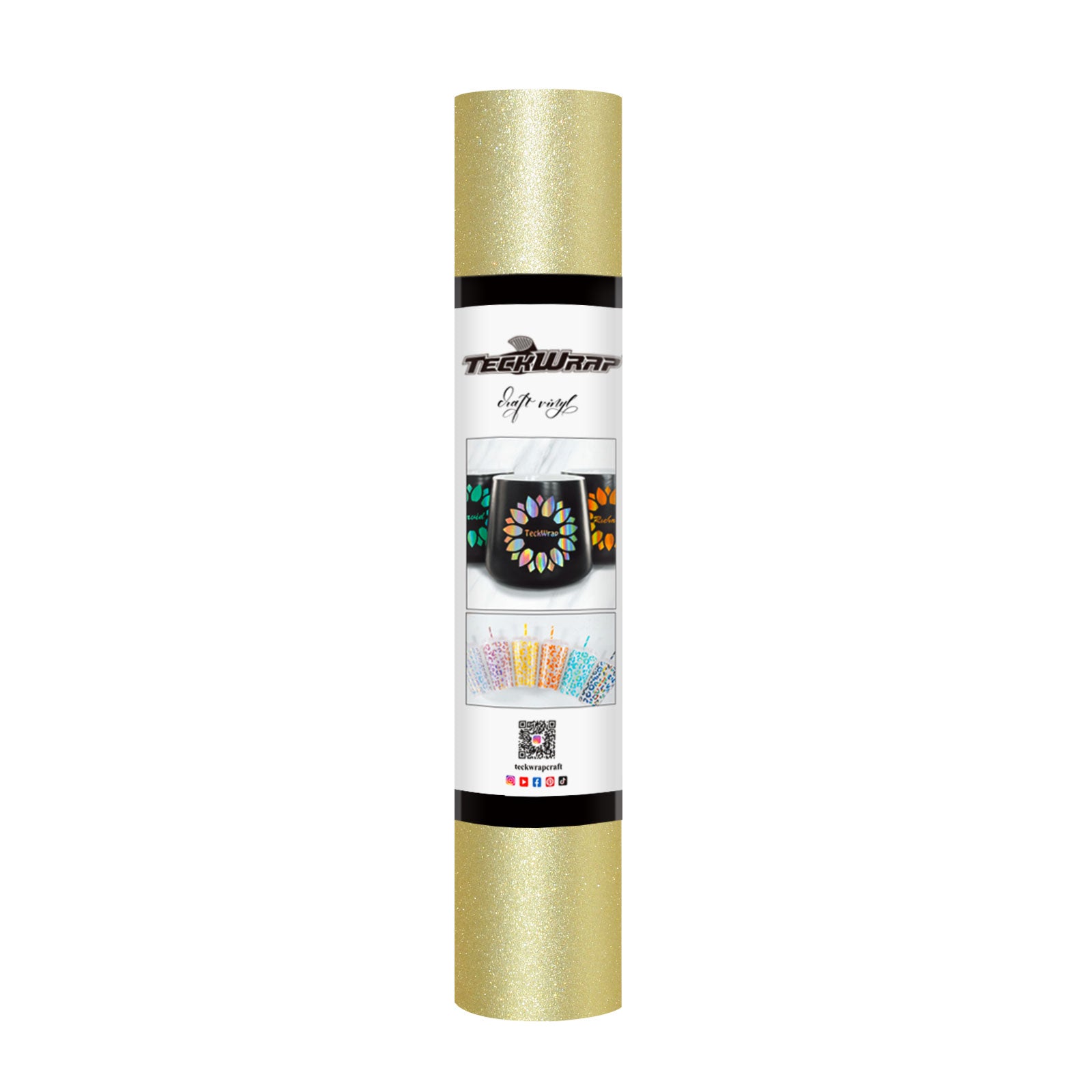 TeckWrap Glitter Adhesive Vinyl- Champagne Gold | Durable & Easy-to-Cut | Perfect for Craft Projects! TeckWrap Glitter Adhesive Vinyl- Champagne Gold | Durable & Easy-to-Cut | Perfect for Craft Projects!