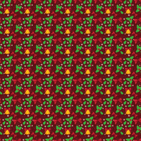 Christmas Bells Adhesive Vinyl Pattern 2