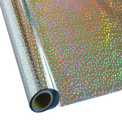 StarCraft Electra Foil - 12" x 25ft  Silver Stars StarCraft Electra Foil - 12" x 25ft  Silver Stars