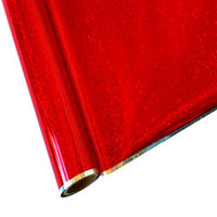 StarCraft Electra Foil - 12" x 25ft Red Glitter