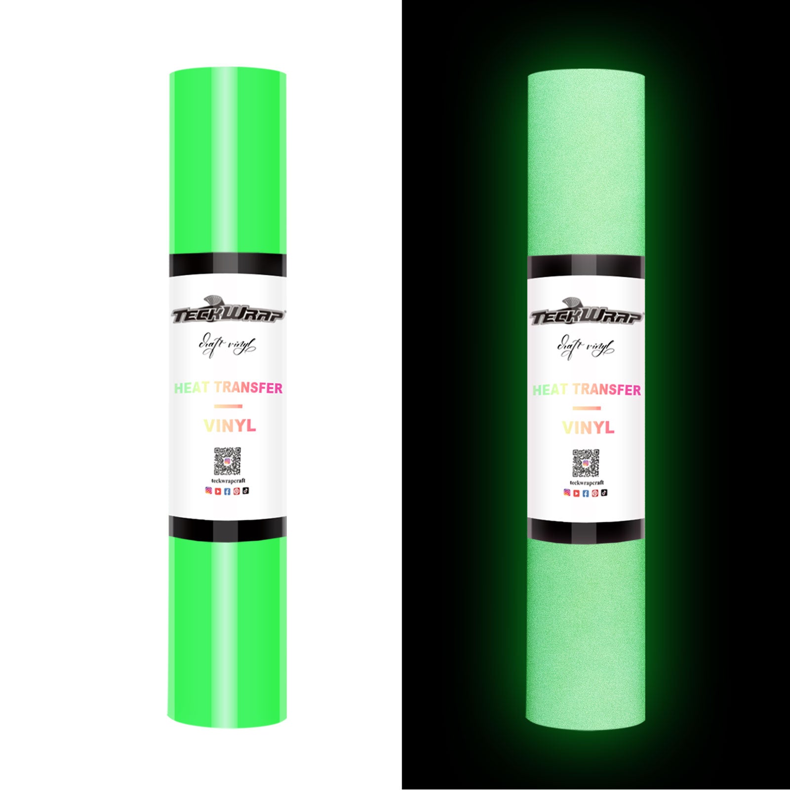 Teckwrap Reflective HTV- Neon Green | Fashionable & Durable HTV for T-Shirts & Costumes Teckwrap Reflective HTV- Neon Green | Fashionable & Durable HTV for T-Shirts & Costumes