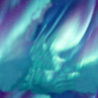 Aurora Borealis Adhesive Vinyl Pattern 2