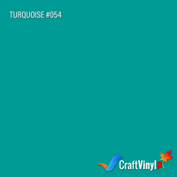 Oracal 651 Glossy Turquoise #054