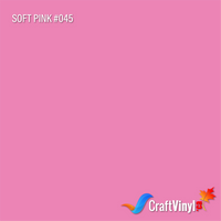 Oracal 651 Gloss Soft Pink Vinyl #045