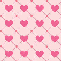 Craft HTV Valentines Geometric Hearts #1