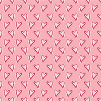 Valentines Hearts Border Adhesive Vinyl #2