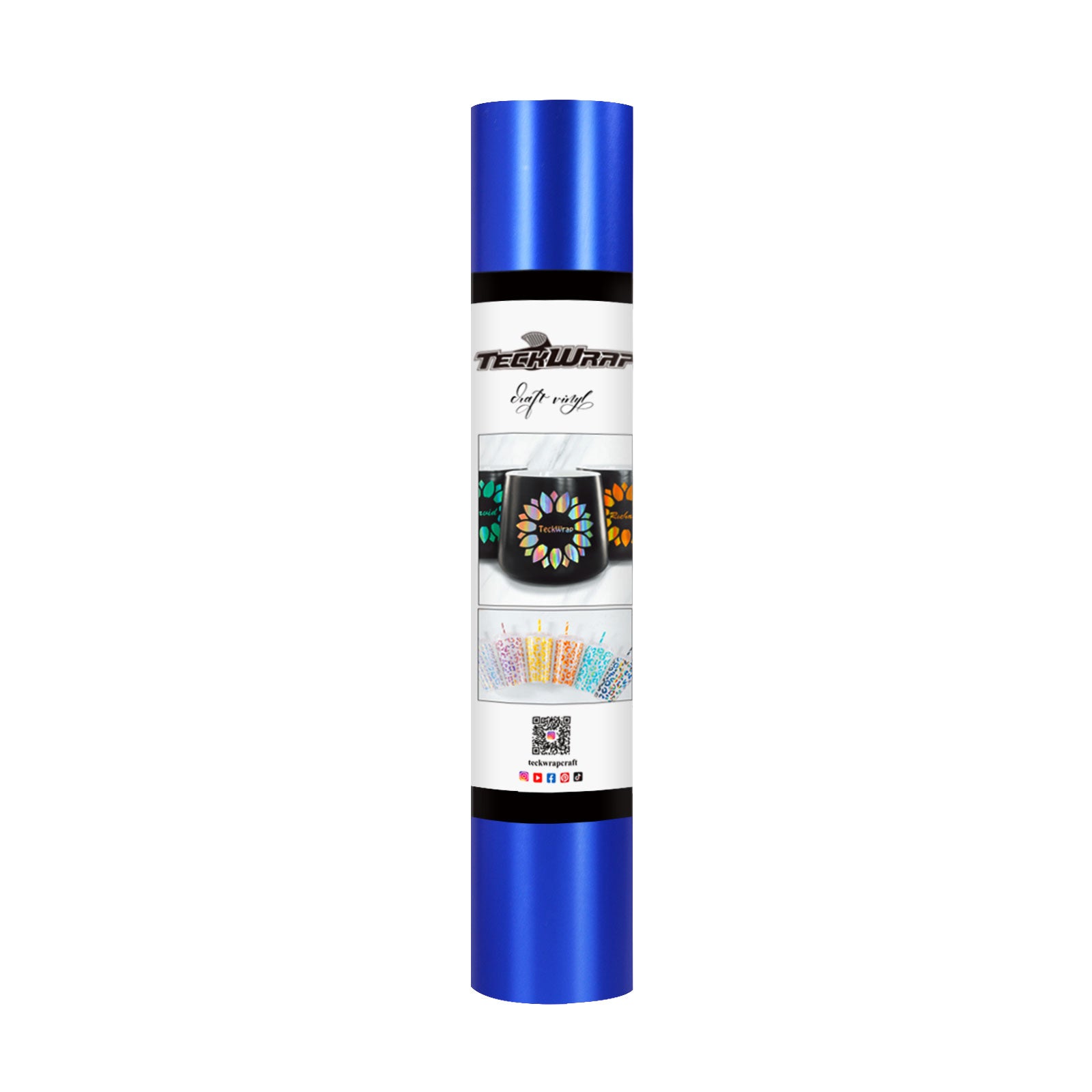 TeckWrap Craft Metallic Satin Chrome Vinyl -Velvet Blue | Ideal for Wall Decals, Signage, Auto Graphics, and More! TeckWrap Craft Metallic Satin Chrome Vinyl -Velvet Blue | Ideal for Wall Decals, Signage, Auto Graphics, and More!