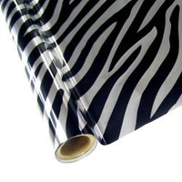 StarCraft Electra Foil - 12" x 25ft Silver Zebra