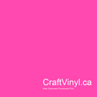 Siser Easyweed  Fluorescent Pink 12" x 12" sheets