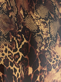 Craft HTV Snake Skin Pattern Heat Transfer Vinyl (Comes with Protective Film or Liner)