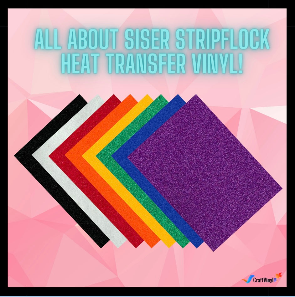 SISER STRIPFLOCK HEAT TRANSFER VINYL