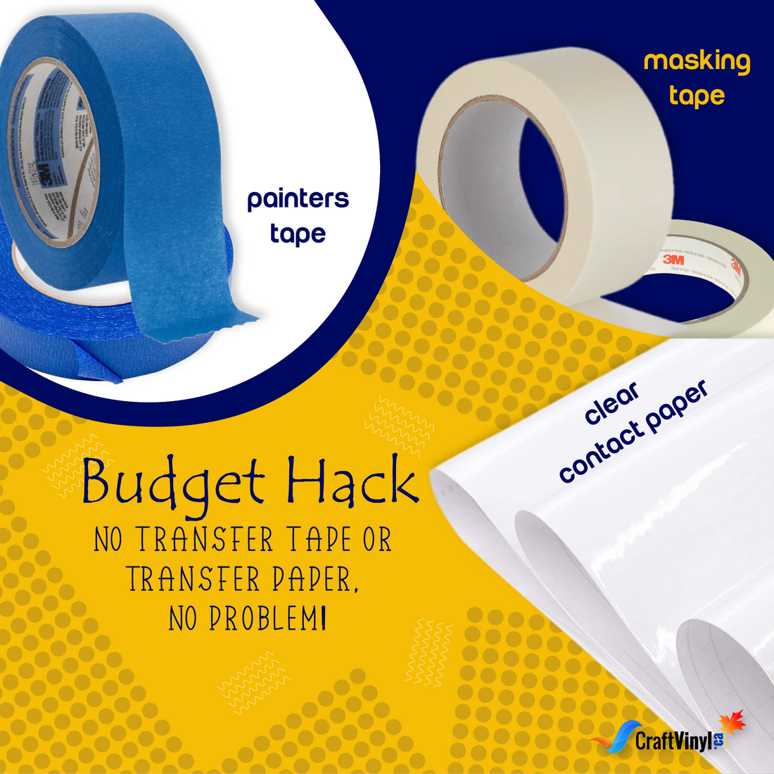 No Transfer Paper or Tape, No Problem!