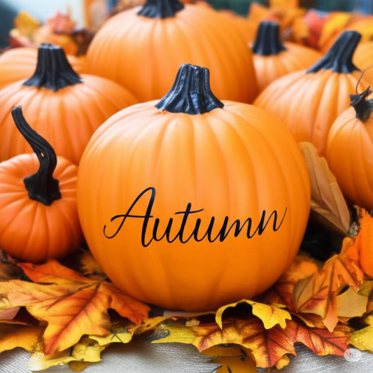 Fall Decoration Ideas Using Craft Vinyl