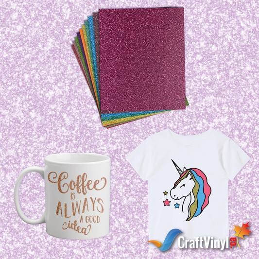 Glitter vinyl