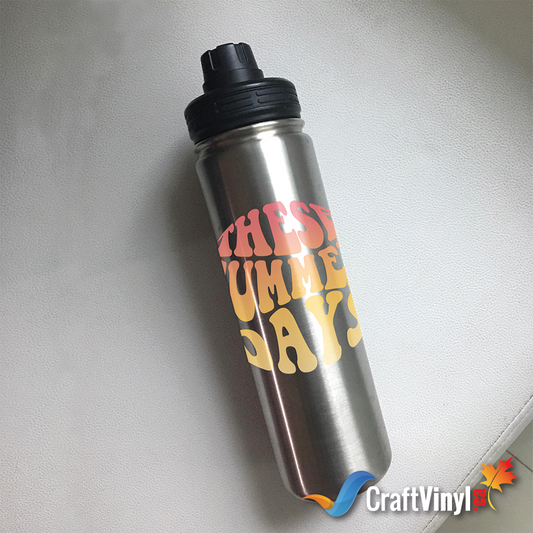 Metal With Heat Transfer Vinyl