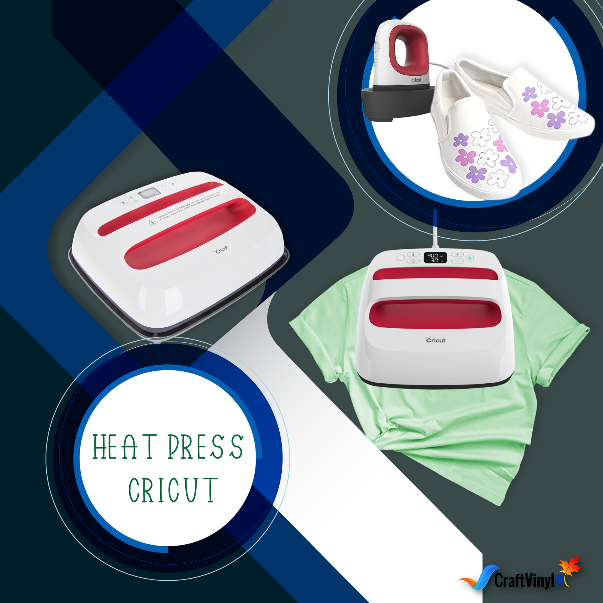 Heat Press Cricut Craft Vinyl