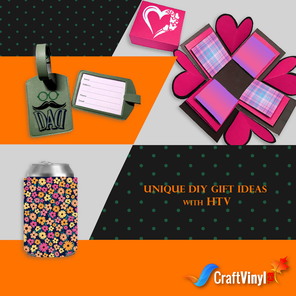 Unique DIY Gift Ideas with HTV - Craft Vinyl