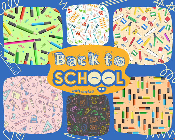 Get Crafty for Back to School with CraftVinyl.ca: Creative Ideas and Inspirations