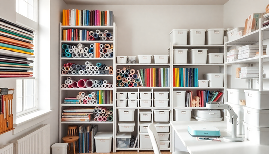 Elevate Your Home Organization with Craft Vinyl