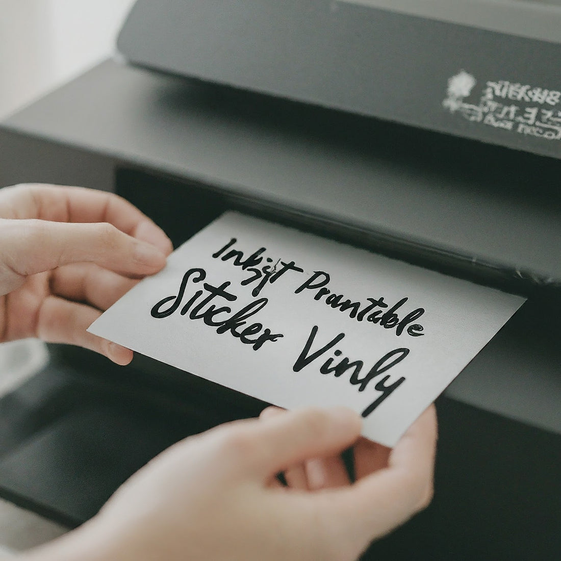 Inkjet Printable Adhesive Sticker Vinyl