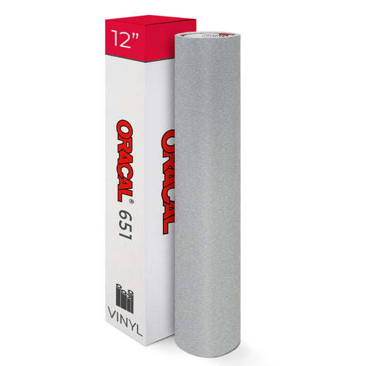 Oracal 651 Metallic Silver/Grey #090 sheets and rolls