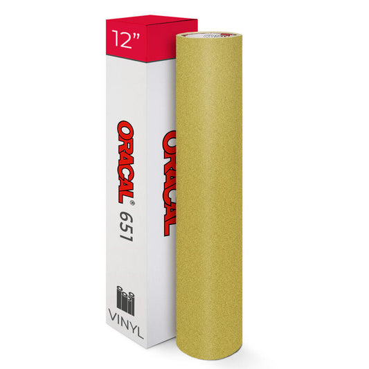 Oracal 651 Metallic Gold #091 sheets and rolls