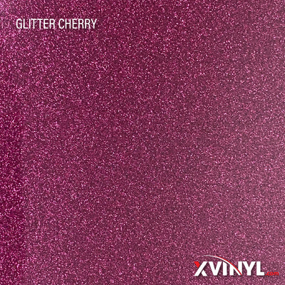 XVinyl Premium Glitter Heat Transfer Vinyl - High Quality Sparkling HTV Sheets