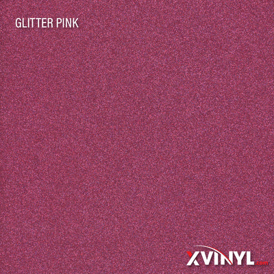 XVinyl Premium Glitter Heat Transfer Vinyl - High Quality Sparkling HTV Sheets