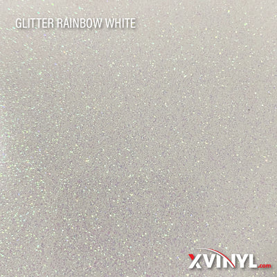 XVinyl Premium Glitter Heat Transfer Vinyl - High Quality Sparkling HTV Sheets