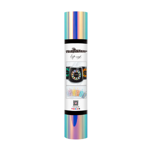 TeckWrap Opal Adhesive Vinyl - Hyacinth Blue | Dazzling Chrome Finish | Ideal for DIY Projects