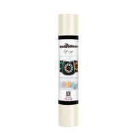 TeckWrap New Matte Adhesive Vinyl | Ivory White | Ultra-Thin & Flexible | Ideal for Wall Decals, Scrapbooking, and More