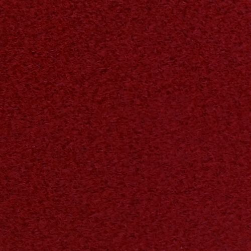 XVinyl Flock HTV Iron on Heat Transfer Vinyl for T-Shirts, Fabrics and Hats (Red)