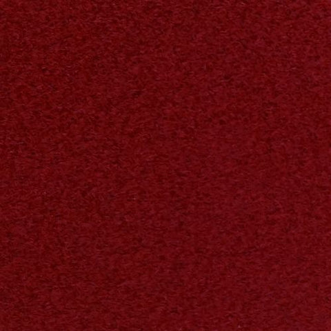 XVinyl Flock HTV Iron on Heat Transfer Vinyl for T-Shirts, Fabrics and Hats (Red)