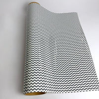 XVinyl HTV Zigzag Silver Pattern