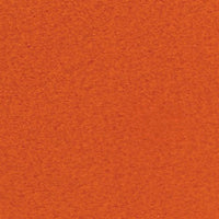 XVinyl Flock HTV Iron on Heat Transfer Vinyl for T-Shirts, Fabrics and Hats (Orange)