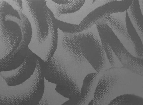 Craft HTV Rose-Patterned Silver (Flex Foil)