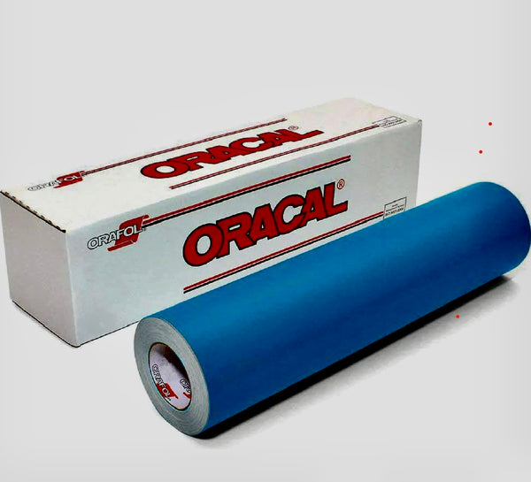Oramask 813, Oracal 813 Matte Stencil Film Translucent Blue PVC