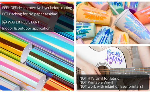 TeckWrap Opal Adhesive Vinyl - Hyacinth Blue | Dazzling Chrome Finish | Ideal for DIY Projects