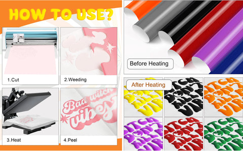 Teckwrap Puff Heat Transfer Vinyl - White | Perfect for 3-D Look